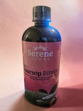 Serene Herbs Exotic Soursop Bitters Mixed Berries Flavor 3/2028